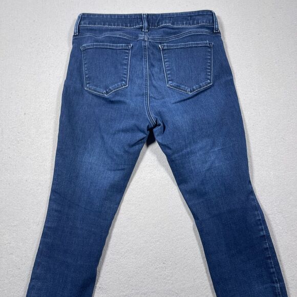 NYDJ Not Your Daughters Jeans Size 10 Womens Ami Ankle Mid Rise Blue Denim‎ - Picture 8 of 11